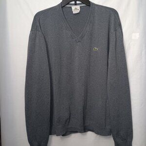 LACOSTE MEN'S V-NECK SWEATER
